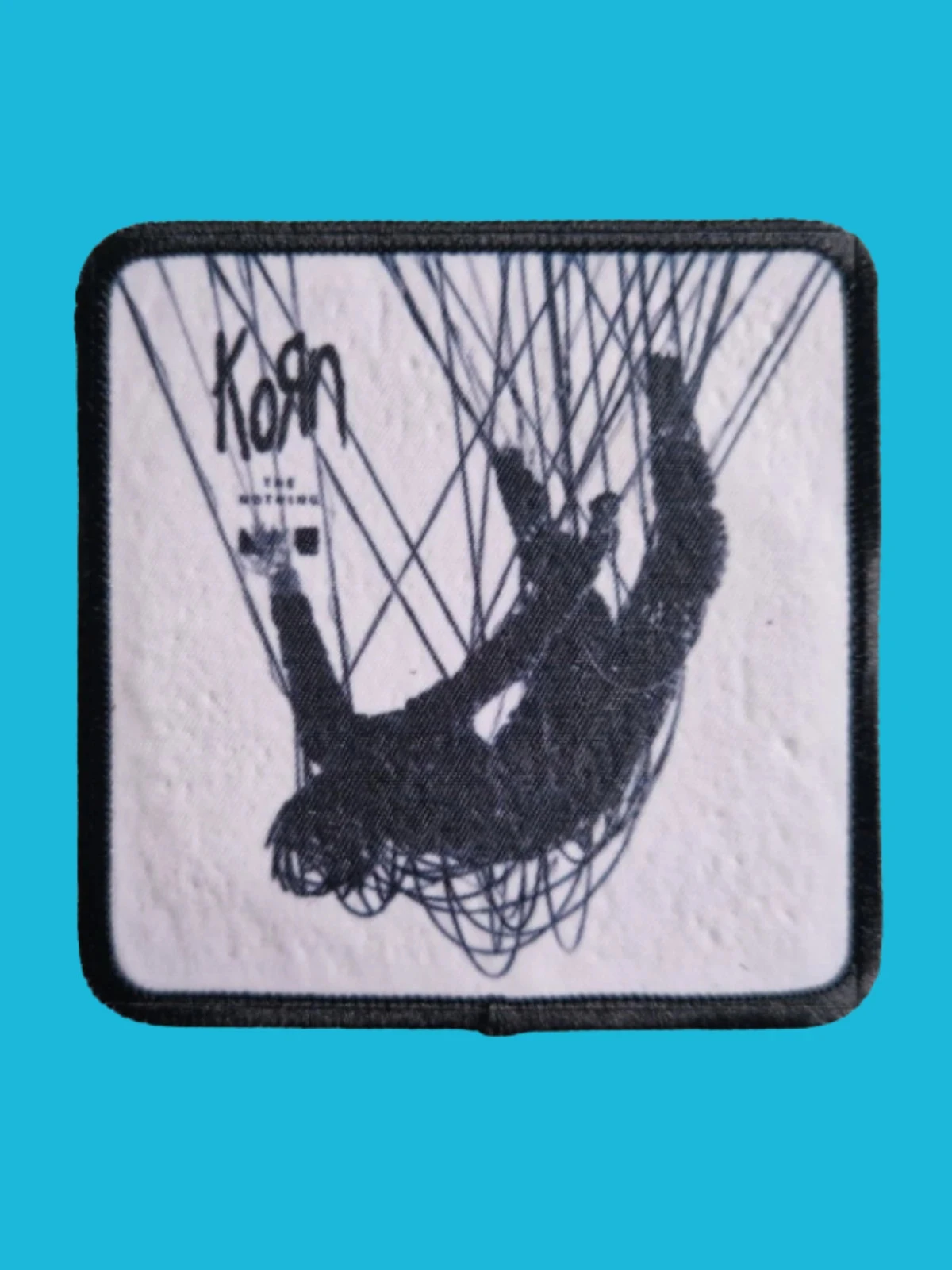 Patch Korn - The Nothing - Imprimé - Carré de 7,5 x 7,5 centimètres